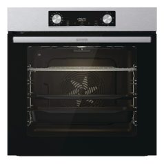   Gorenje BPS6737E03X Beépíthető Sütő 12 funkcióval, Digit. Kijelzővel, 77 L, Teleszkópos sütősín nélkül, Öntisztító funkció: Pirolitikus