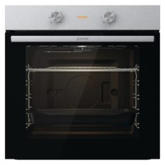   Gorenje BO6712E02XK Beépíthető Sütő 5 funkcióval, Digit. Kijelző nélkül, 84 L, Teleszkópos sütősín nélkül, Öntisztító funkció: Gőztisztítás