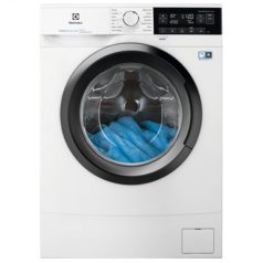   Electrolux EW6SN327SI Elöltöltős mosógép C Energiaosztály, 7 kg, Keskeny mélység, 1151 fordulat/perc, Centrifugálási zajszint: 77 dB, Inverter motorral,  Gőzfunkció nélkül