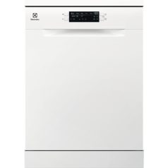   Electrolux ESA47300SW Szabadonálló mosogatógép 13 teríték, 9.9 L fogyasztás, 8 program,  46 dB zajszint, D energia, Felső evőeszköztartó , 60 cm, Digit. kijelző, Automata ajtónyitással