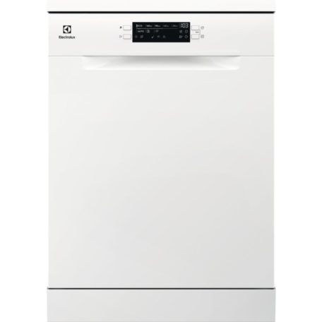 Electrolux ESA47300SW Szabadonálló mosogatógép 13 teríték, 9.9 L fogyasztás, 8 program,  46 dB zajszint, D energia, Felső evőeszköztartó , 60 cm, Digit. kijelző, Automata ajtónyitással