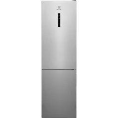   Electrolux LNT7ME36X3 Alulfagyasztós hűtőszekrény E,244L/94L,Nofrost,42 dB,Szél: 59.5 cm,Mag: 201 cm,Mély: 65 cm