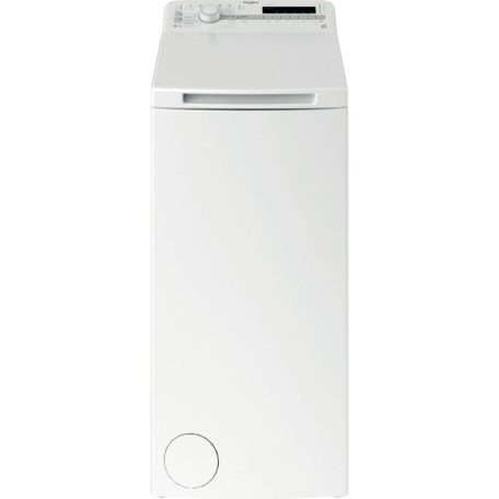 Whirlpool TDLR 6040S EU/N Felültöltős mosógép C Energiaosztály, 6 kg, 1000 fordulat/perc, Centrifugálási zajszint: 78 dB, Inverter motor nélkül, Gőzfunkció nélkül