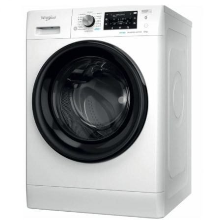 Whirlpool FFD 8648 BV EE Elöltöltős mosógép C Energiaosztály, 8 kg, Normál mélység, 1600 fordulat/perc, Centrifugálási zajszint: 77 dB, Inverter motorral,  Gőzfunkcióval