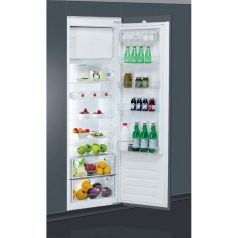   Whirlpool ARG 184702 Beépíthető Egyajtós hűtőszekrény fagyasztóval, E,262L/30L,Nofrost nélkül,35 dB,Szél: 56 cm,