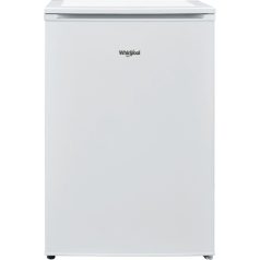   Whirlpool W55VM 1120 W 2 WS Egyajtós hűtőszekrény fagyasztóval E Energiaosztály, Hűtő: 105L, Fagyasztó: 17L, Nofrost nélkül, Zajszint: 36 dB, Szél: 54 cm, Mag: 84 cm, Mély: 59.5 cm, Digit. kijelző nél