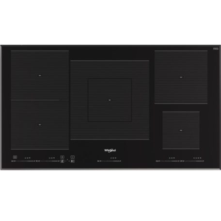 Whirlpool WT 1090 BA Beépíthető Indukciós főzőlap Keret nélküli, 10800 W, Érintőszenzoros, Gyerekzár, Booster funkció, 3 fázisra köthető