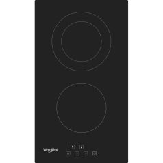   Whirlpool WRD 6030 B Beépíthető Kerámia főzőlap Keret nélküli,2900 W,Érintővezérlés,Gyerekzár nélkül,nélkül,1 fázisra köthető