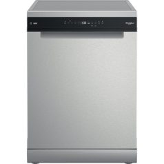   Whirlpool W7F HP33 X  Szabadonálló mosogatógép 15 teríték, 9.5 L fogyasztás, 10 program,  43 dB zajszint, D energia, Felső evőeszköztartó , 60 cm, Digit. kijelző, Automata ajtónyitással