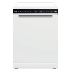   Whirlpool W7F HS51 Szabadonálló mosogatógép 15 teríték, 9.5 L fogyasztás, 8 program,  41 dB zajszint, B energia, Felső evőeszköztartó , 60 cm, Digit. kijelző, Automata ajtónyitással