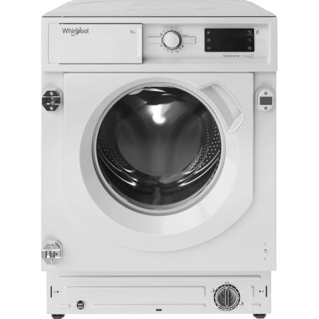 Whirlpool BI WMWG 91485 EU Beépíthető Elöltöltős mosógép B Energiaosztály, 9 kg, Normál mélység, 1400 fordulat/perc, Centrifugálási zajszint: 70 dB, Inverter motorral,Gőzfunkcióval