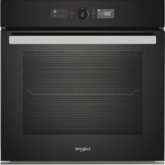   Whirlpool AKZ9 6290 NB Beépíthető Sütő 16 funkcióval, Digit. Kijelzővel, 73 L, Teleszkópos sütősín nélkül, Öntisztító funkció: Pirolitikus