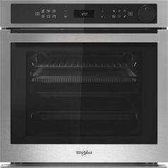   Whirlpool AKZ9S 8271 IX Beépíthető Sütő 16 funkcióval, Digit. Kijelzővel, 73 L, Teleszkópos sütősín, Öntisztító funkció: Pirolitikus