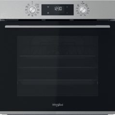   Whirlpool OMK58HU1X Beépíthető Sütő 11 funkcióval,71 L,Teleszkópos sütősín,Hidrolitikus öntisztítás