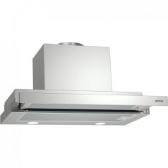   Gorenje BHP623E13X Beépíthető Kihúzható páraelszívó LED világítás  1 db motor, 639 m3/h,  54-68 dB zajszint,  60 cm széles,  C Energiaosztály