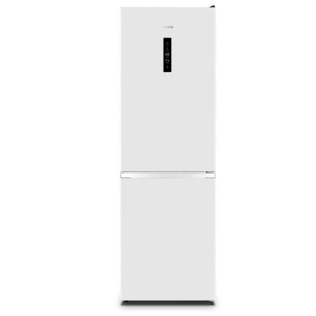 Gorenje N619EAW4 Alulfagyasztós hűtőszekrény E Energiaosztály, Hűtő: 207L, Fagyasztó: 97L, Nofrost, Zajszint: 39 dB, Szél: 59.5 cm, Mag: 186 cm, Mély: 59 cm, Digitális kijelzővel