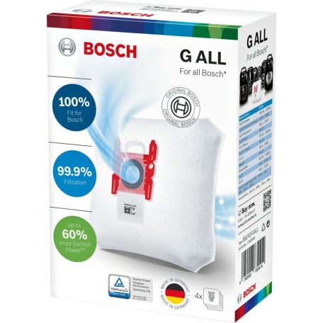 Bosch BBZ41FGALL 4 db  Porzsák