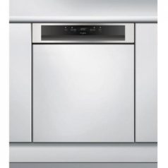   Whirlpool WBC 3C26 X Beépíthető mosogatógép, bútorlap nélkül 14 teríték, 9 L fogyasztás, 7 program,  46 dB zajszint, E energia, Alsó evőeszköztartó , 60 cm, Digit. kijelző, Automata ajtónyitással